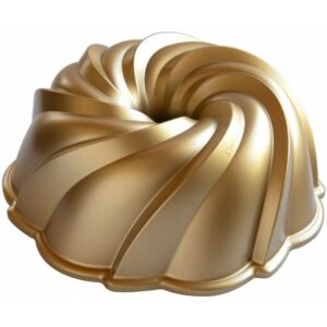 Forma na bábovku NORDIC WARE SWIRL, zlatá, 2,4 L