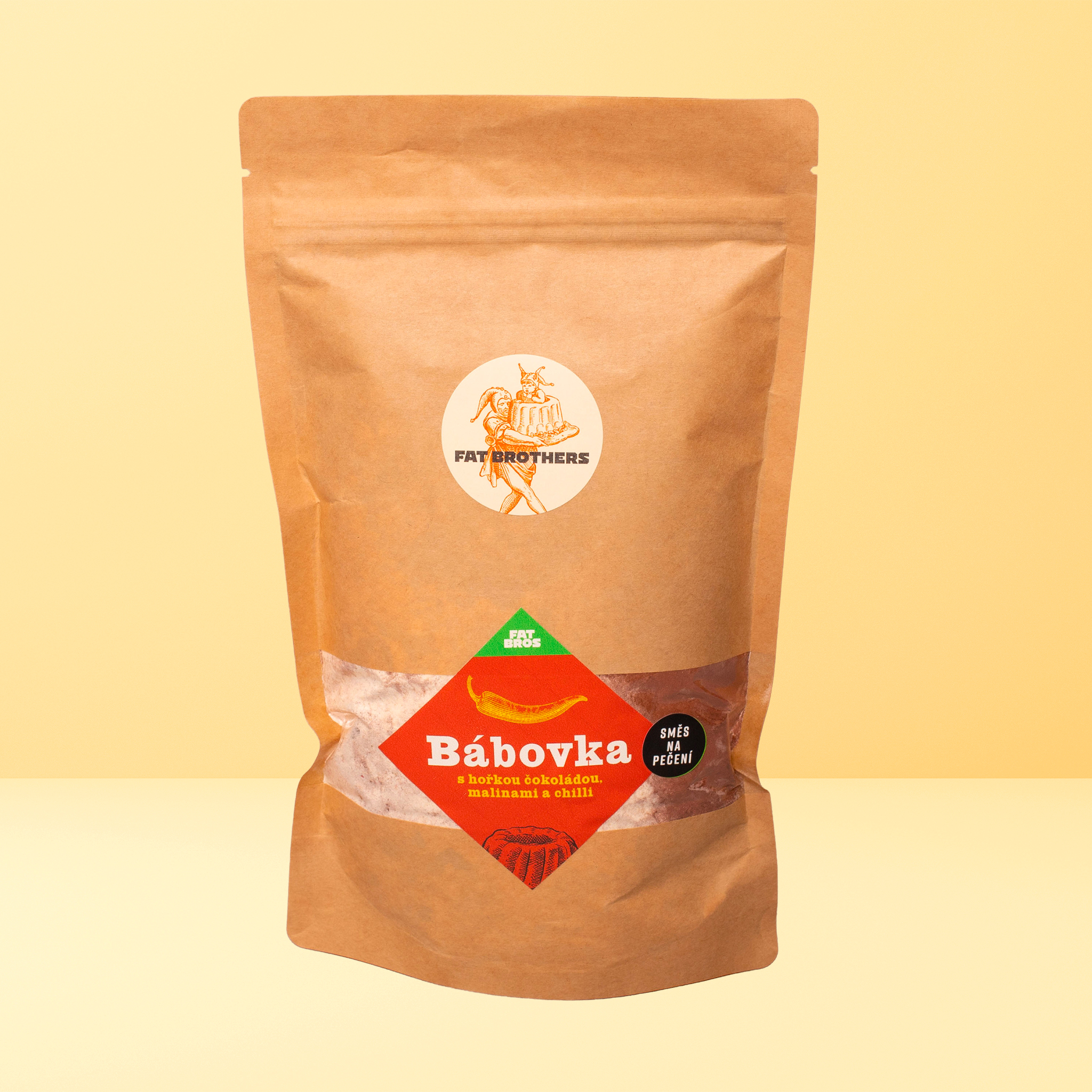 babovka chilli pytlik Svůdná bábovka s hořkou čokoládou, malinami a nádechem chilli