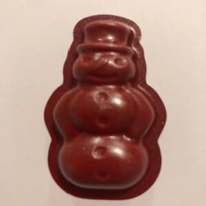 Teflonové formičky na medvědí tlapky - SNĚHULÁK 10 kusů