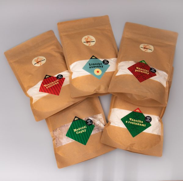 Velká sváteční sada – směsi na pečení