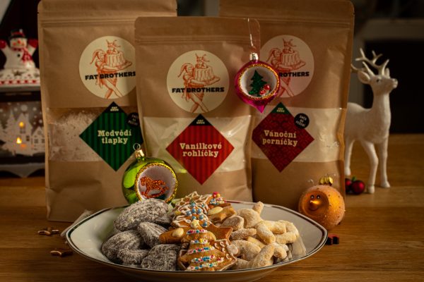 IMG_0035 2 Sada na sváteční pečení - perníčky, pracny a vanilkové rohlíčky - směsi na pečení