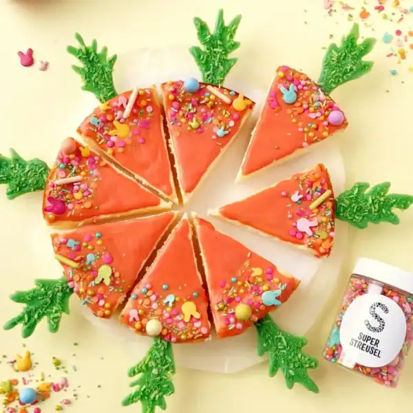 Veselé velikonoční cukrové posypky se zajíčky na dorty a koláče - Happy Sprinkles - NOVINKA