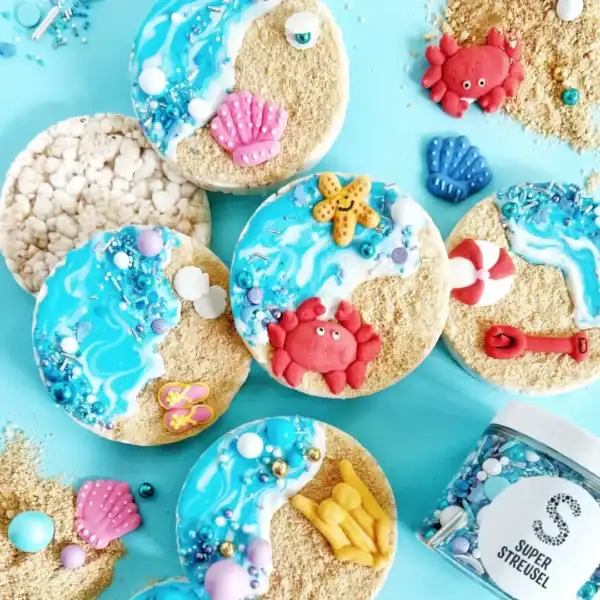 Veselý mořský cukrový posyp na dorty a koláče - Happy Sprinkles - NOVINKA