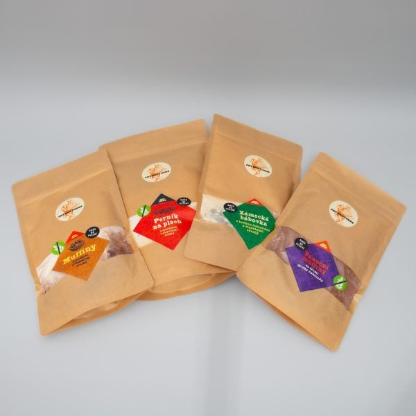 Bezlepková vánoční sada – muffiny a koláče – 4 směsi na pečení