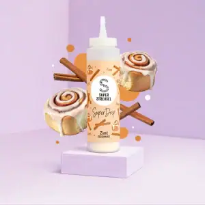 Kouzelná glazura Superdrip skořice – na muffiny, koláče a dorty