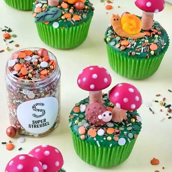 Kouzelná glazura Superdrip vánoční zelená – na muffiny, koláče a dorty